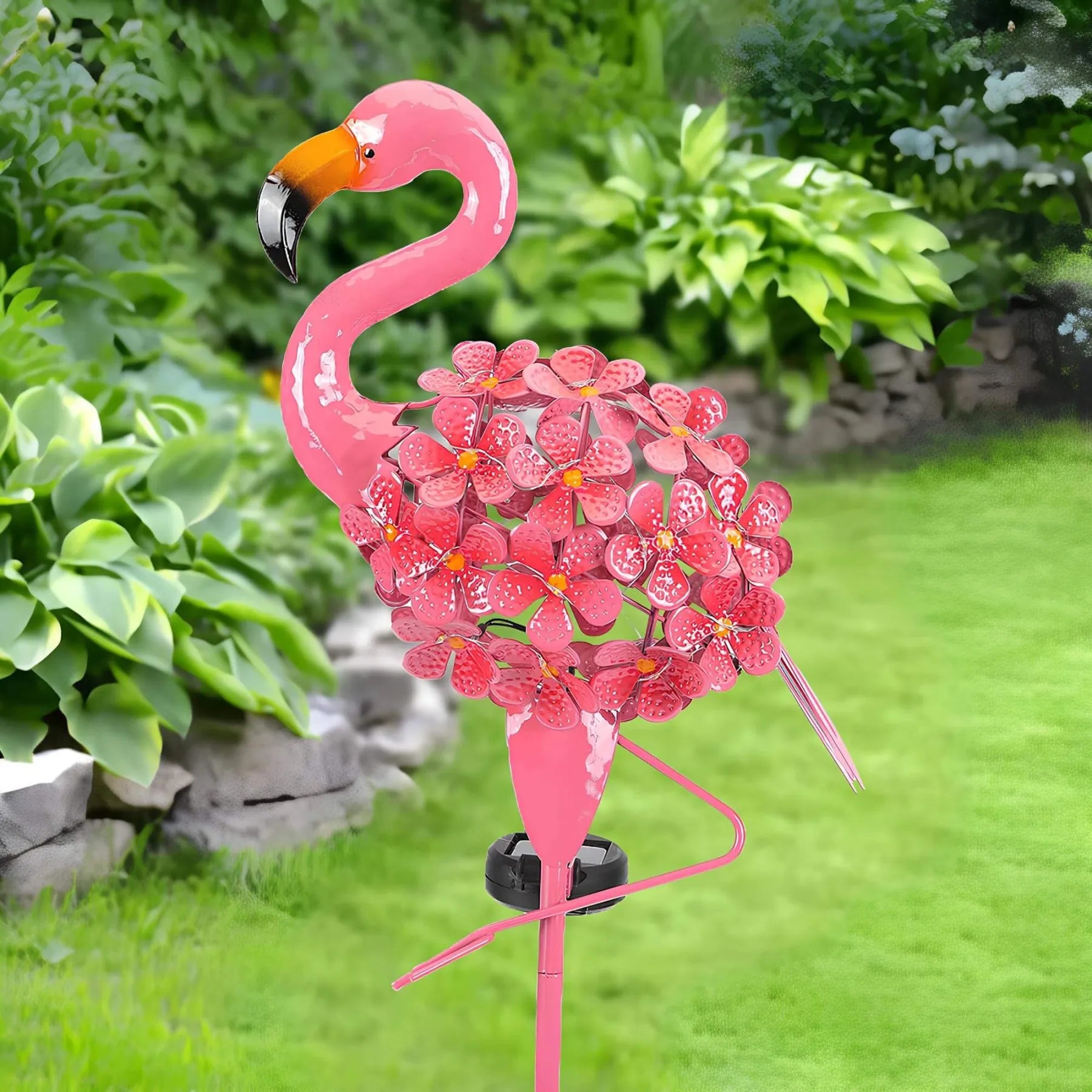 Zonnepadlamp Buiten Tuin LED Verlichting Tuinlamp