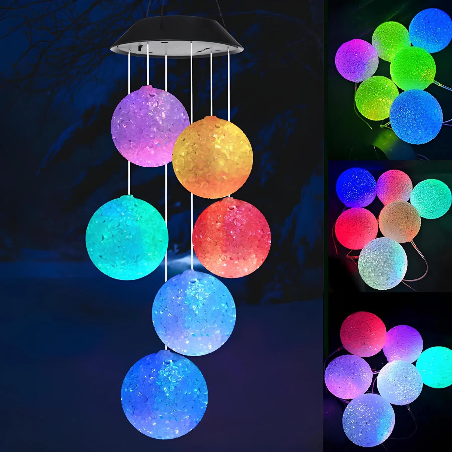 Zonnebloem Sfeerlampen Windgong Tuin Decoratie Buiten Sfeer
