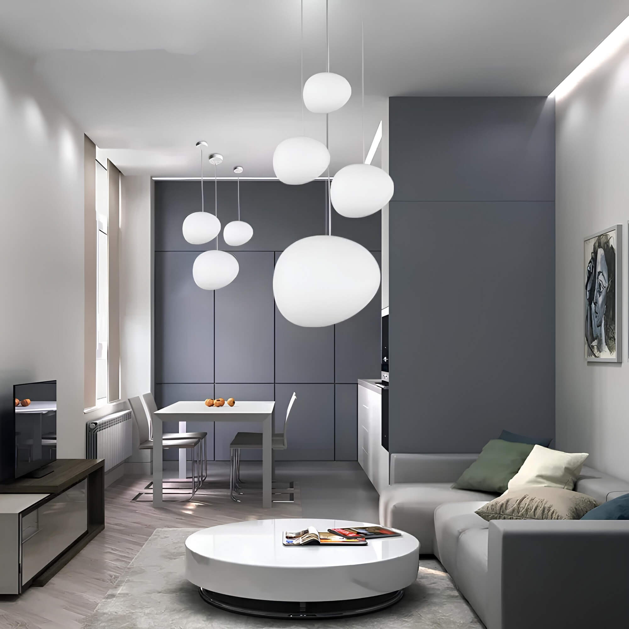 Ronde Hanglamp LED voor Thuis en Kantoorverlichting