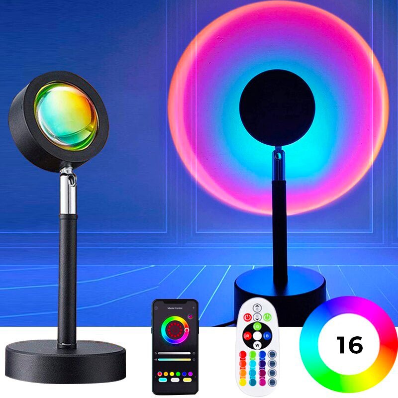 LED Lamp met 16 Kleuren voor Woondecoratie