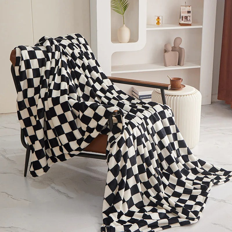 Koraal Fleece Deken