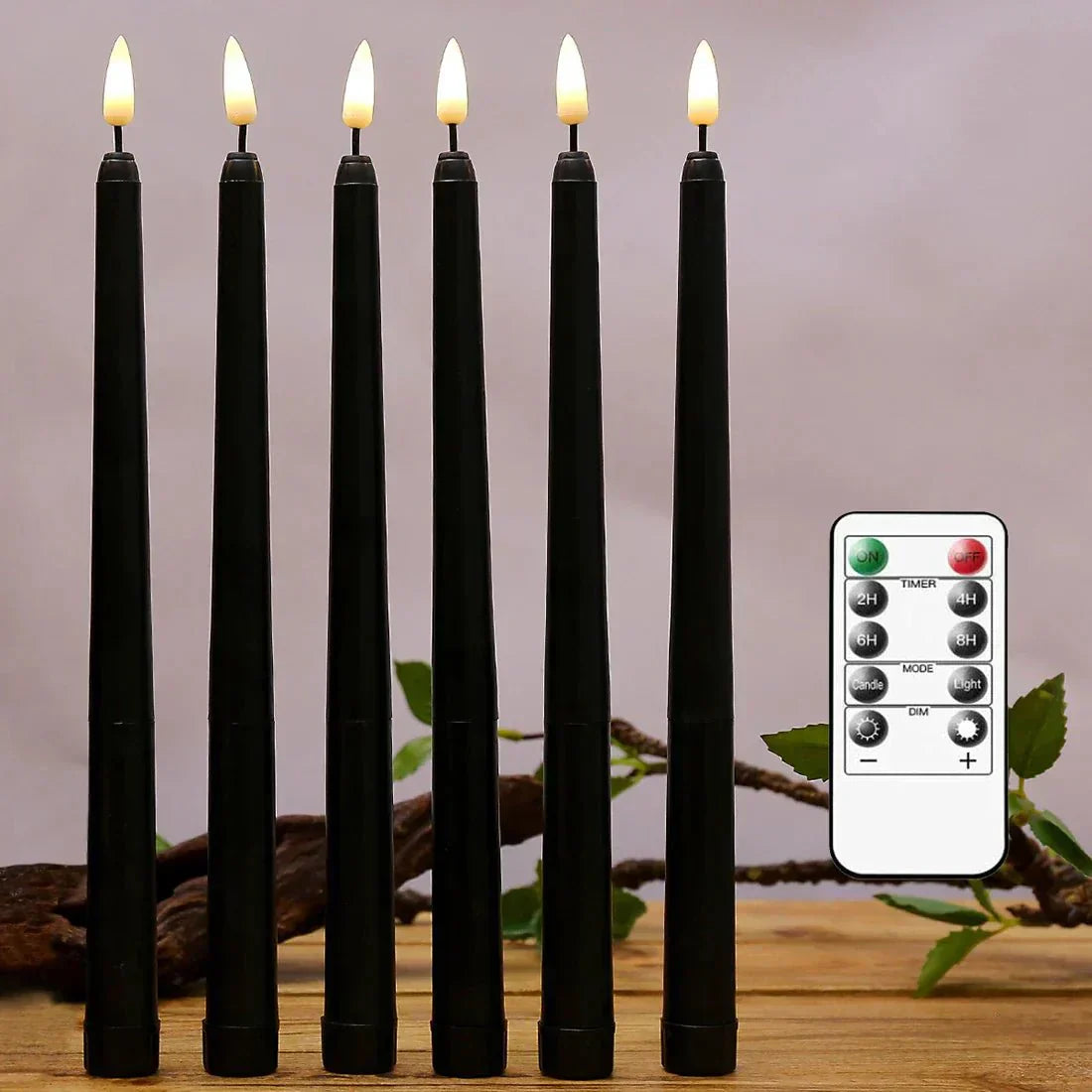 LED Kaarsen met Afstandsbediening voor Decoratie
