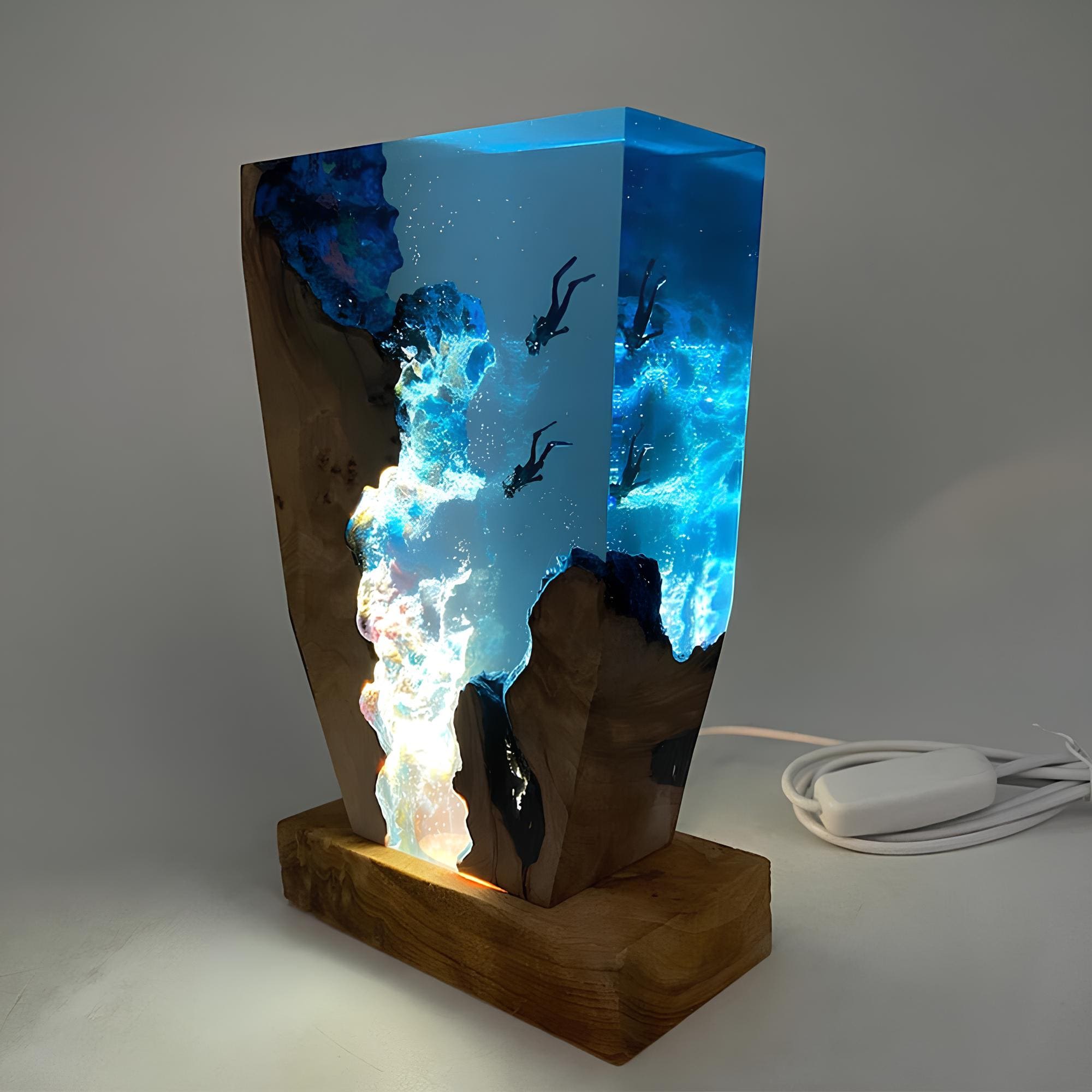 Oceaantafellamp Artistiek ontwerp voor thuis en kantoor decor