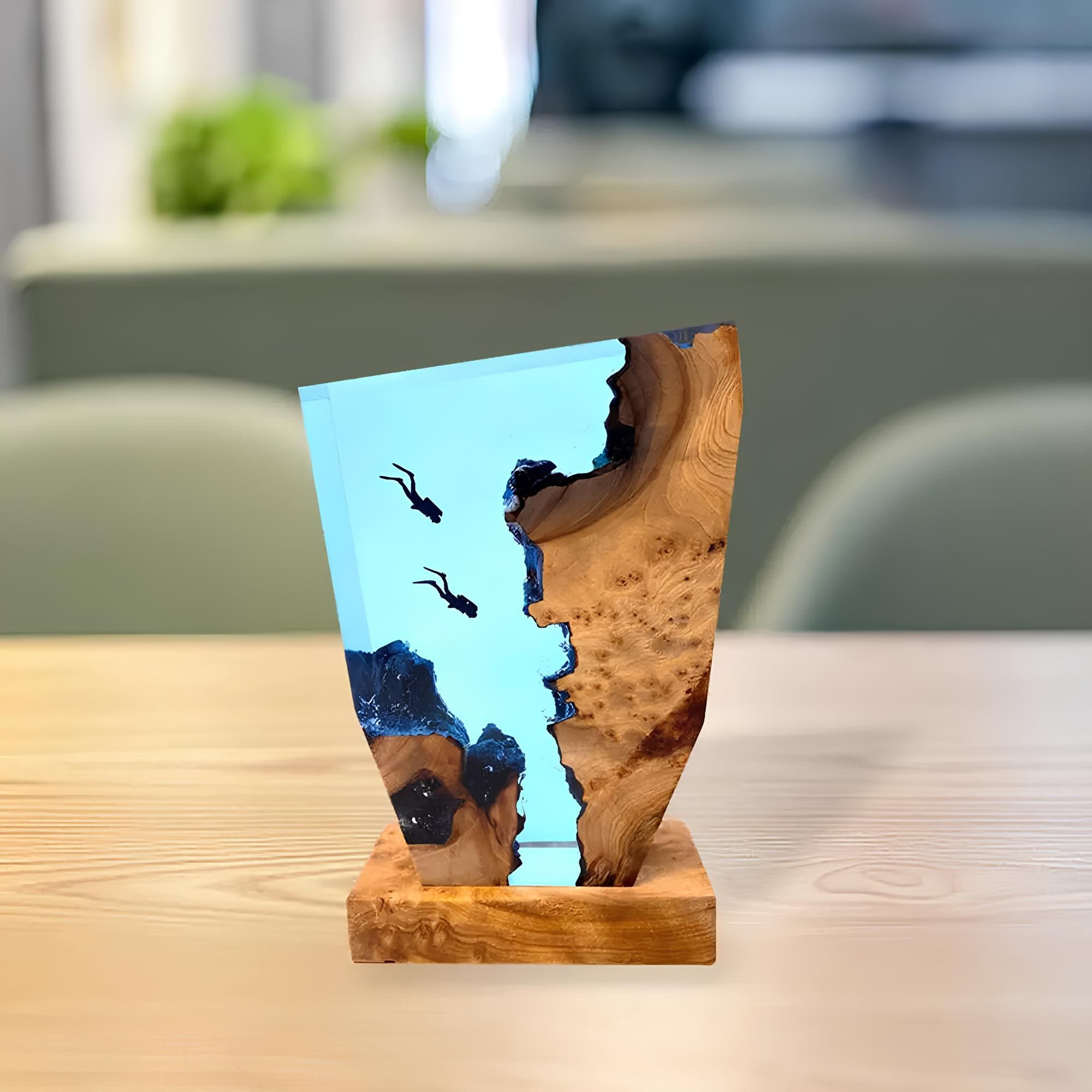 Oceaantafellamp Artistiek ontwerp voor thuis en kantoor decor