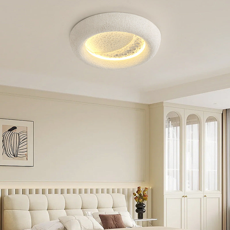 Ronde Houten Wandlamp voor Thuisdecoratie en Kantoorverlichting