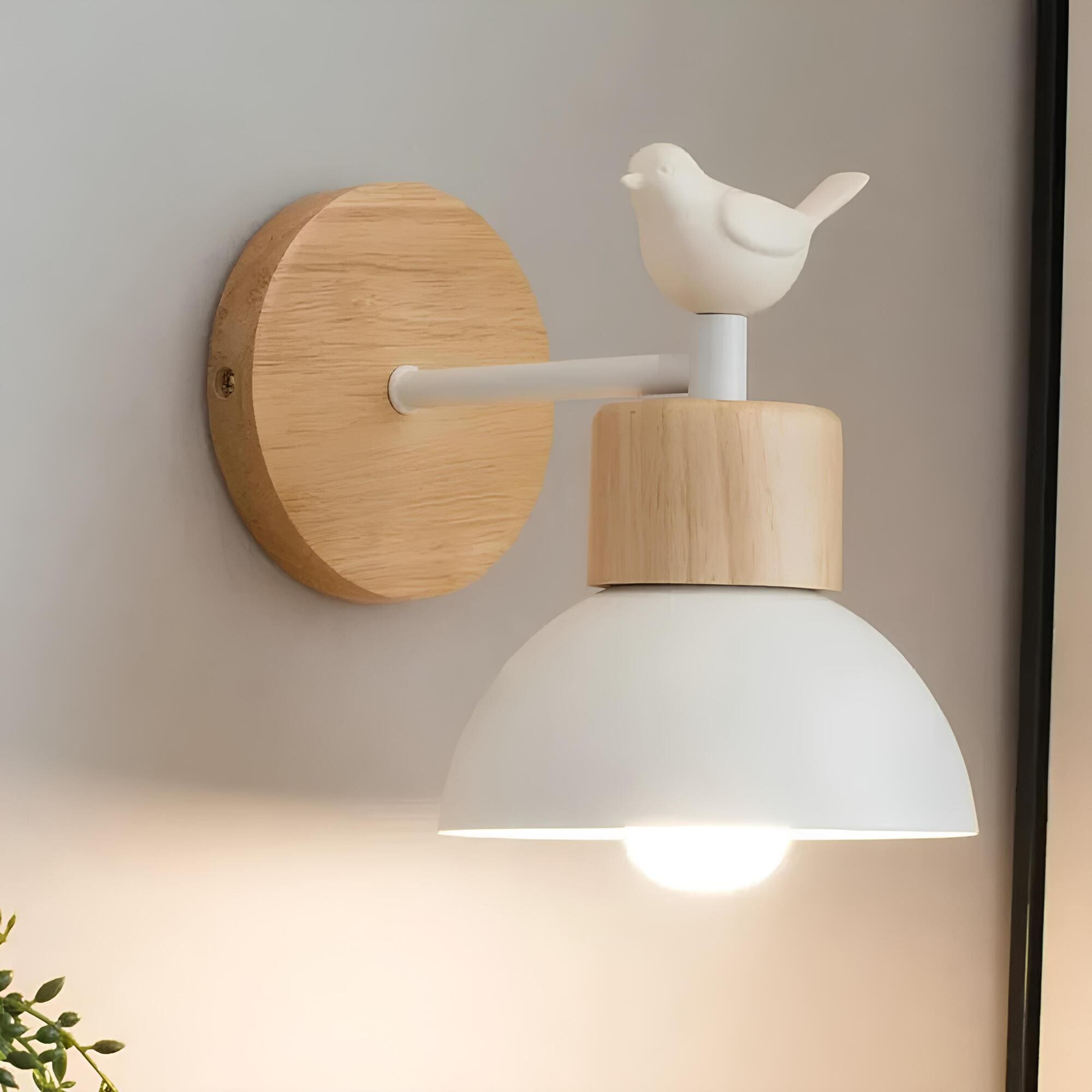 Wandlamp Hout Scandinavisch Stijl voor Thuis en Kantoor Decor
