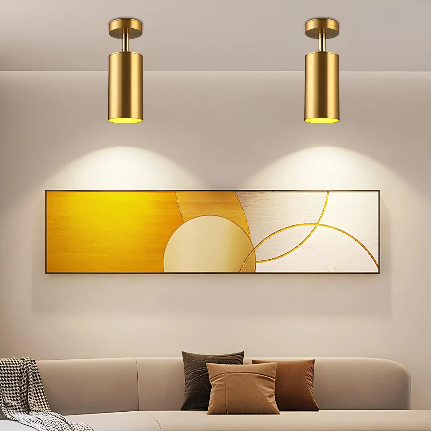 Dimbare LED Plafondlamp Flush Mount Circular