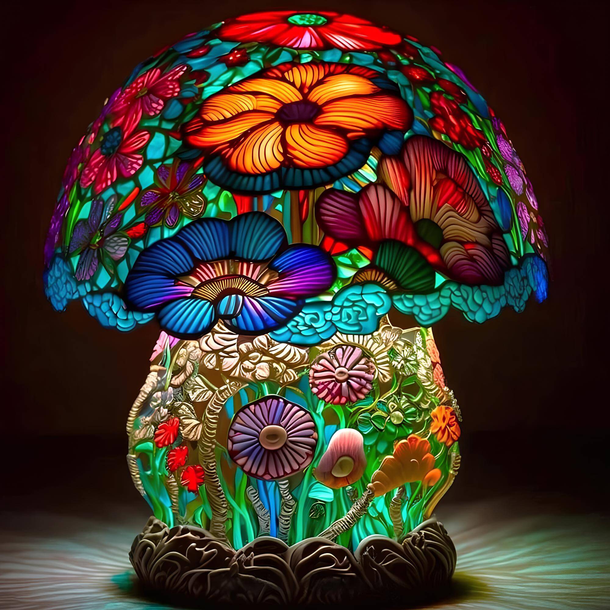 Glazen Tafellamp Huisdecoratie Flacon Vorm